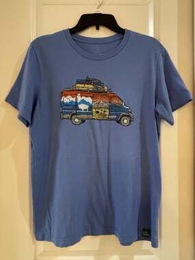 Wild Tribute Grand Teton National Park Van Graphic T-Shirt